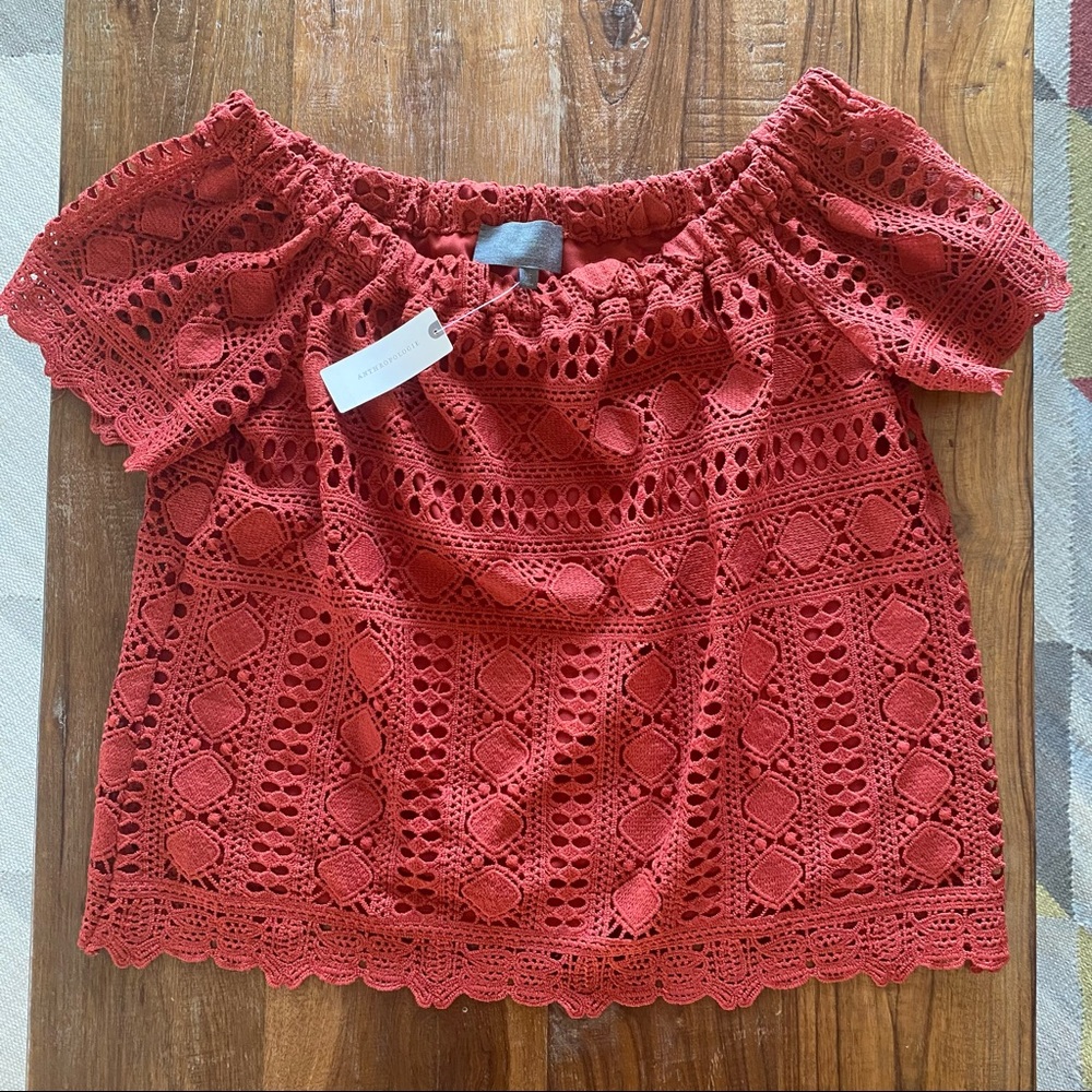 NEW Anthropologie Sunday in Brooklyn Top XS